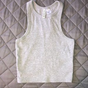 High Neck Crop Top